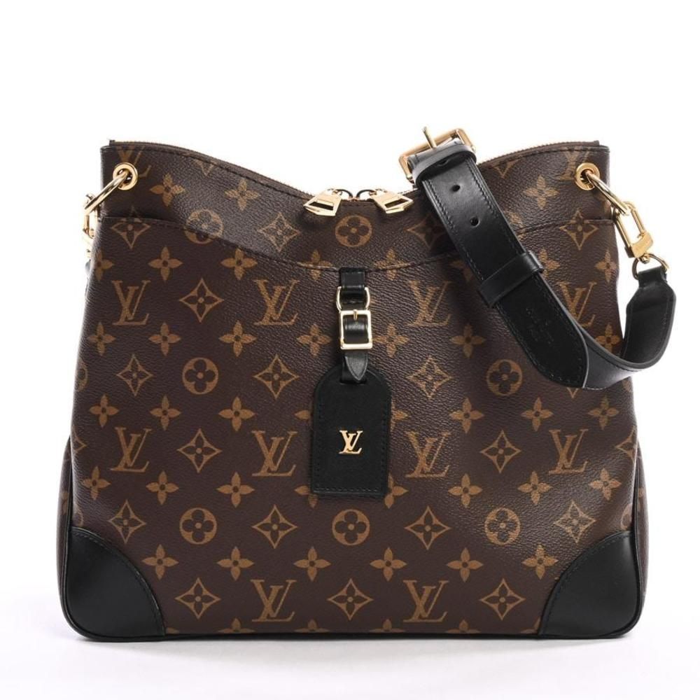Louis Vuitton Odeon NM MM Shoulder Bag Monogram Noir